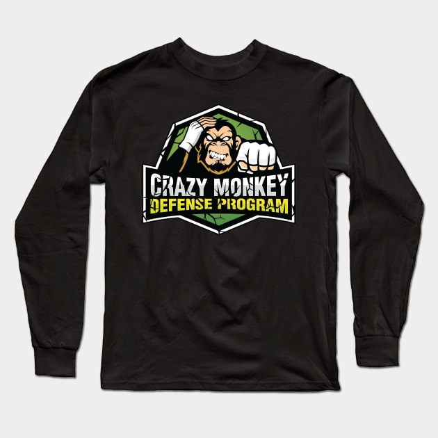 The Determined Monkey Long Sleeve T-Shirt by rodney